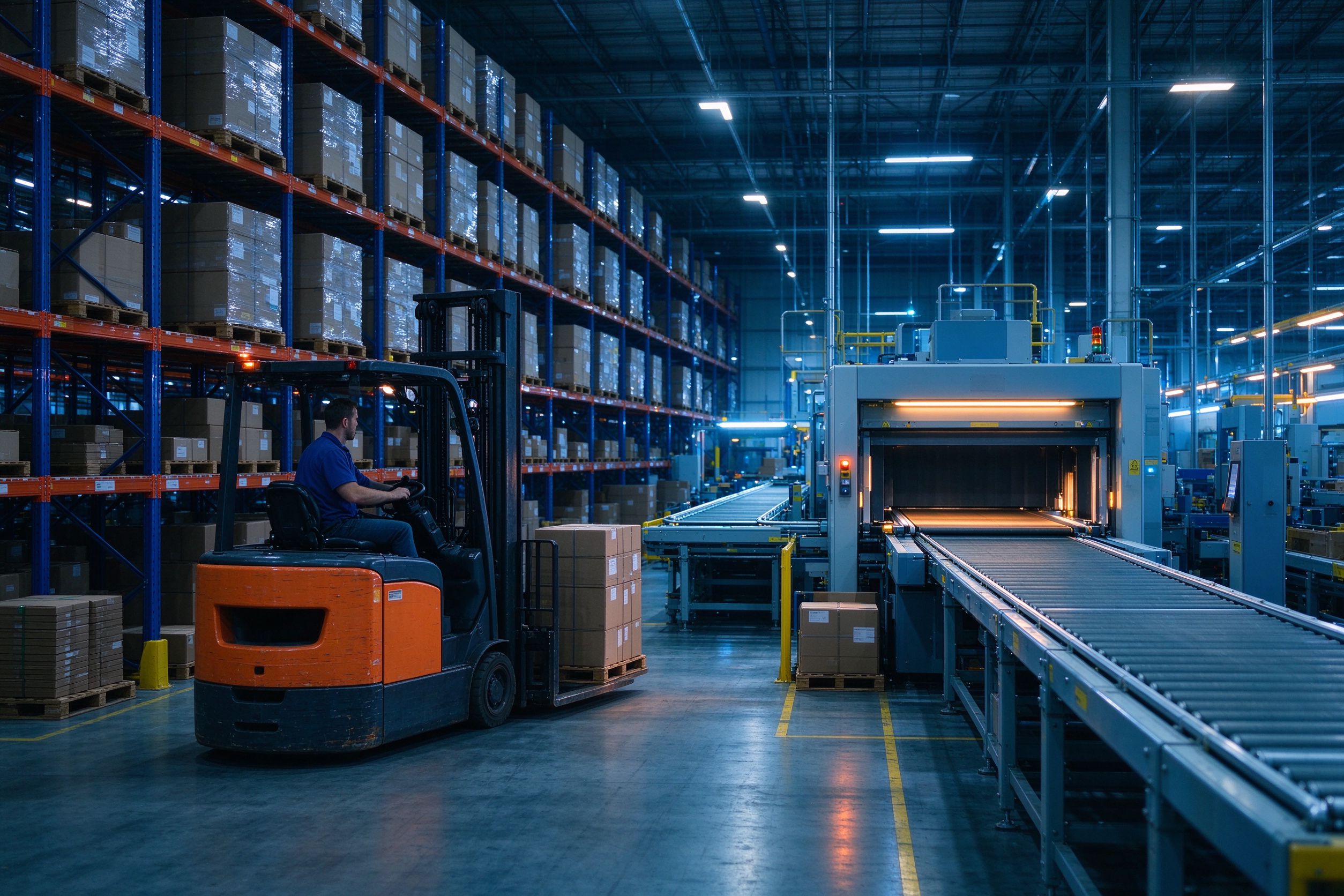 欧博登录官网 供应链与运营管理 现代化仓储物流中心